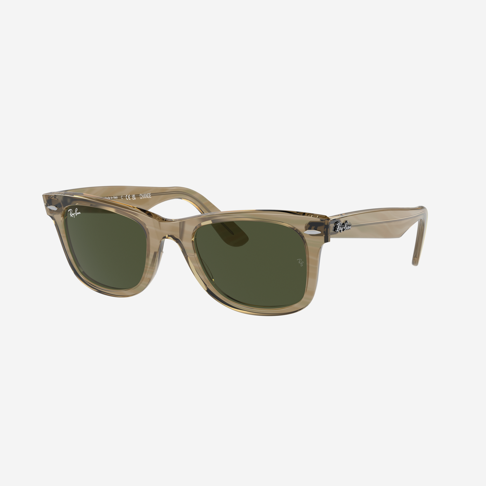 Ray-Ban RB2140 138731 - Fotocromatiche grigie a righe