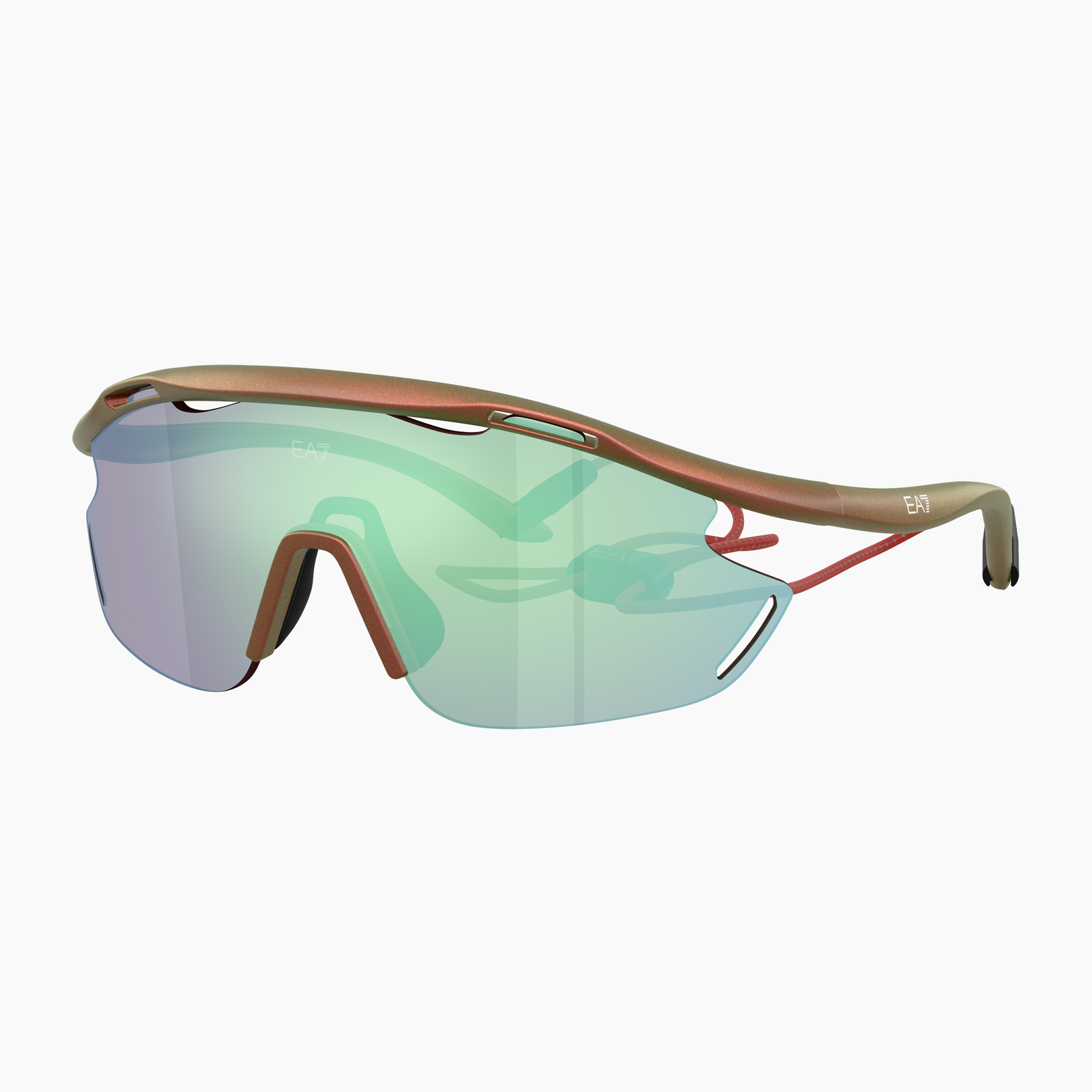 EA7 Q74002 6290MA - Rosso iridescente opaco