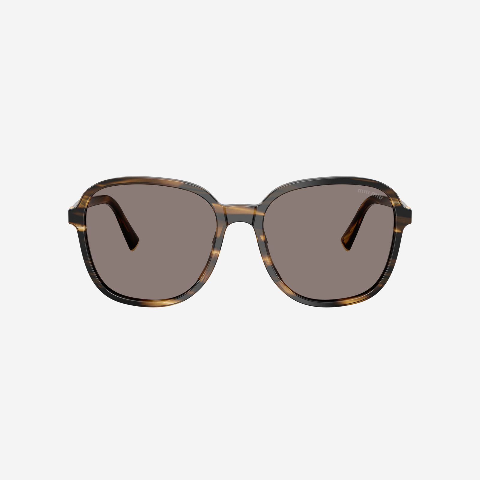 Miu Miu MU B01S 25E80Q - Loden a righe - immagine 2