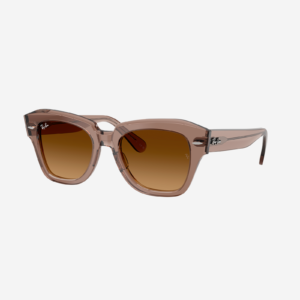  Ray-Ban RB2186 - State street 682785 - Marrone chiaro trasparente