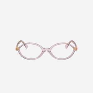 Alternative view of  Miu Miu MU 01XV 12W1O1 - Malva trasparente
