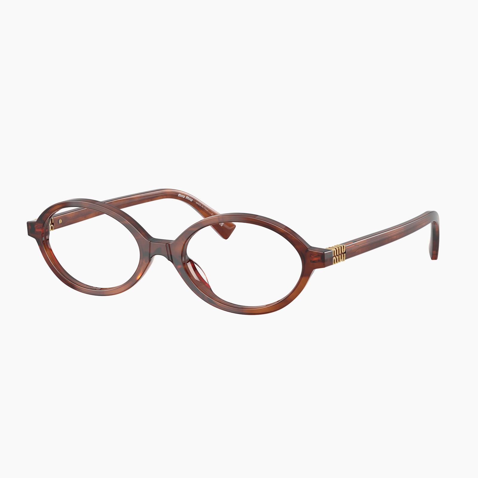 Miu Miu MU 01XV 26E1O1 - Tabacco striato