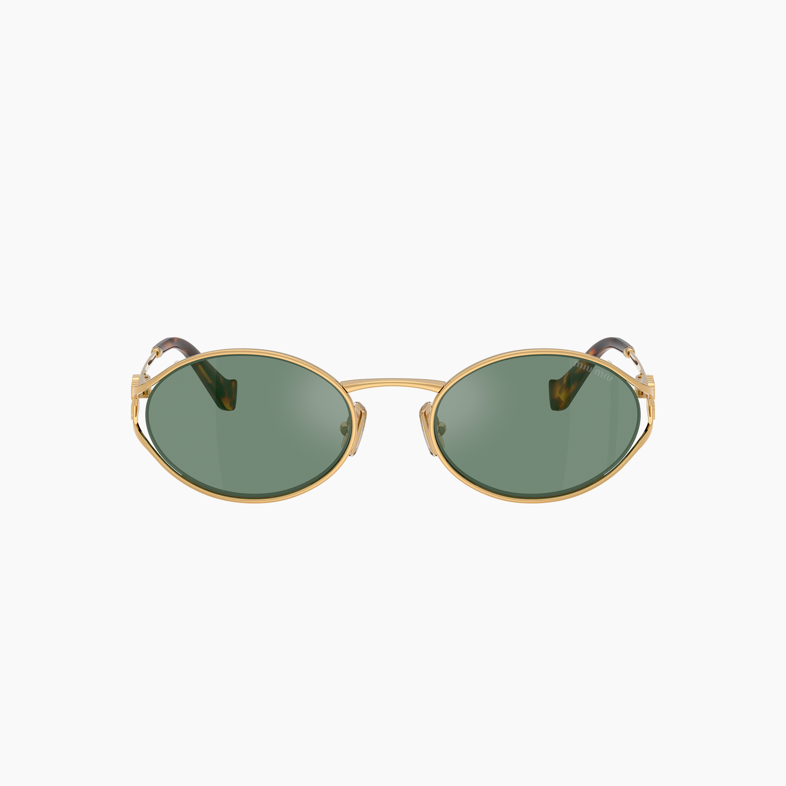 Occhiali da sole Miu Miu MU 52YS 5AK04M - Oro - immagine 2