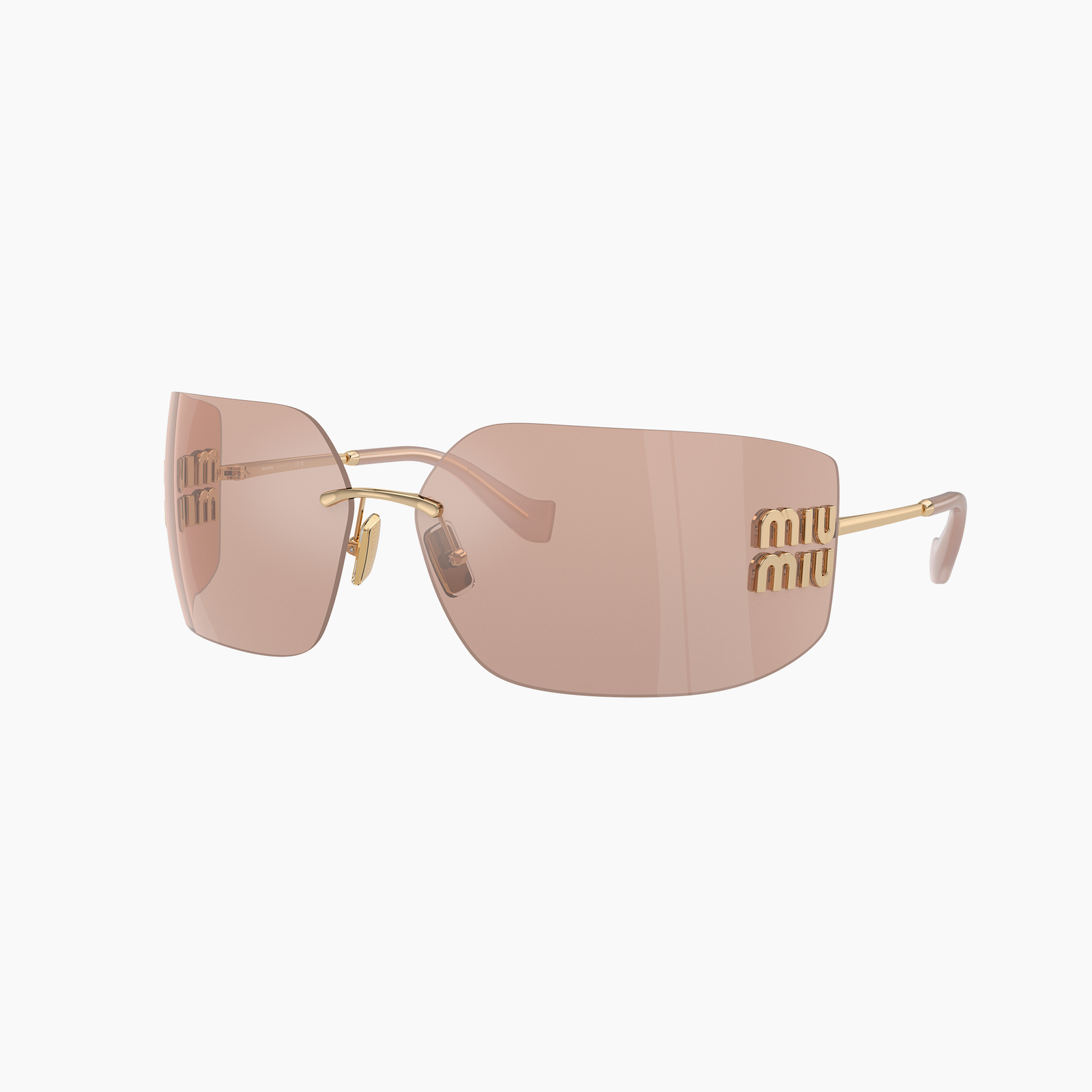 Miu Miu MU 54YS - ZVN20F - Oro pallido