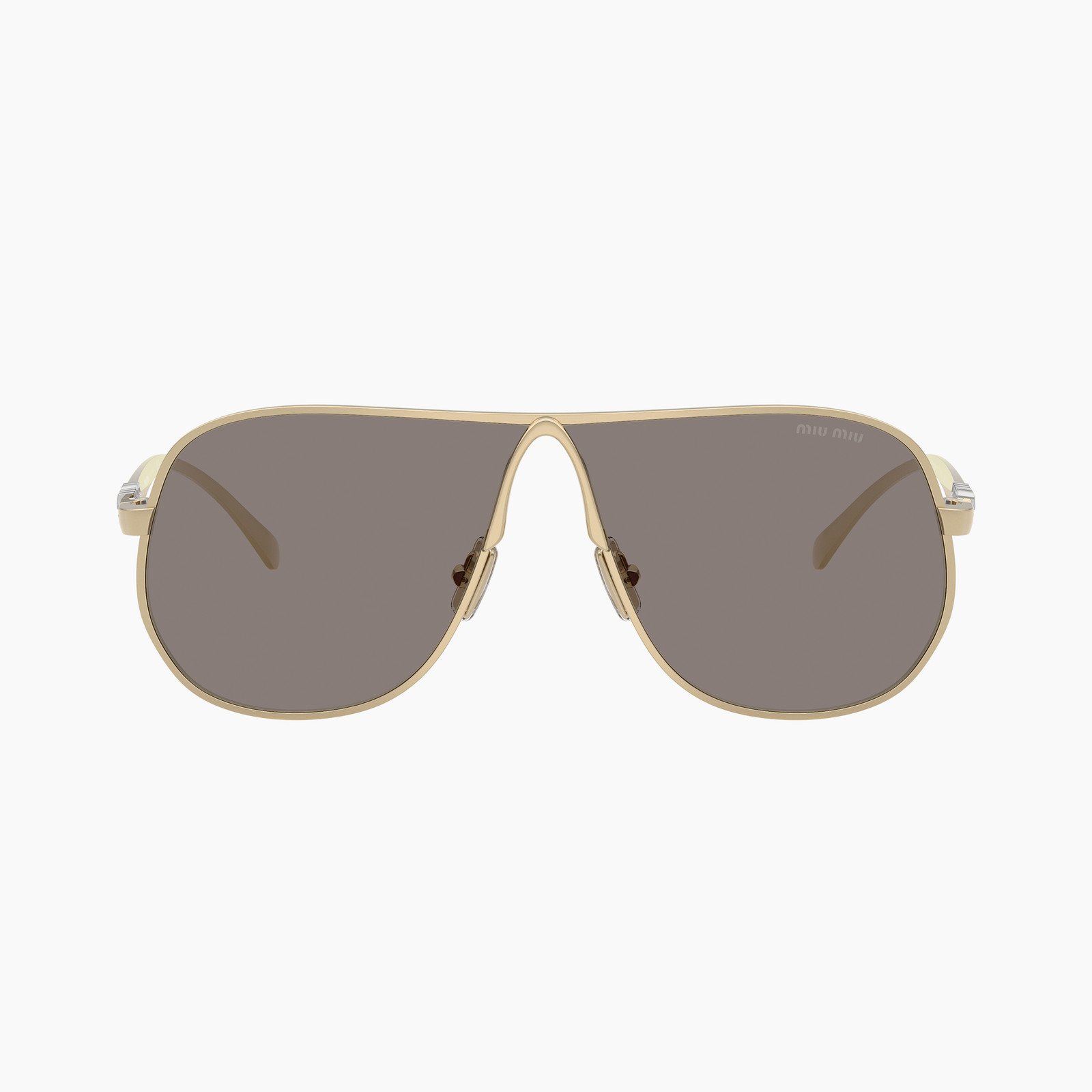 Miu Miu MU A56S ZVN80Q - Oro pallido - immagine 2