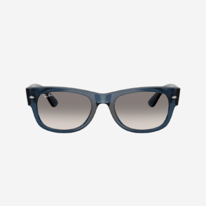 Alternative view of  Ray-Ban RB0832S - Mega wayfarer II 684532 - Blu scuro trasparente