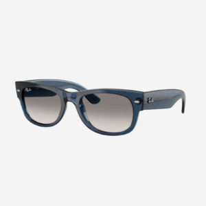  Ray-Ban RB0832S - Mega wayfarer II 684532 - Blu scuro trasparente
