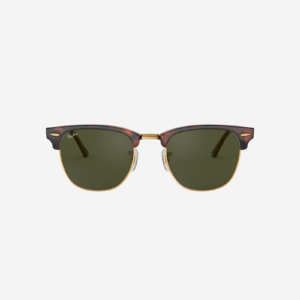 Alternative view of  Ray-Ban RB3016 Clubmaster W0366 - Tartarugato su oro
