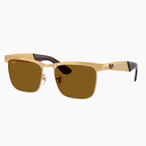  Ray-Ban RB3875 - Wayfarer deluxe 927631 - Sandblasted legend oro