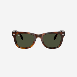 Alternative view of  Ray-Ban RB4105 - Folding wayfarer 710/31 - Havana