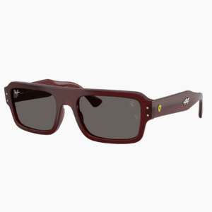  Ray-Ban RB4454M Lewis Hamilton Driver Special Edition 2026 &ndash; Scuderia Ferrari Collection F710B1 - Rosso trasparente
