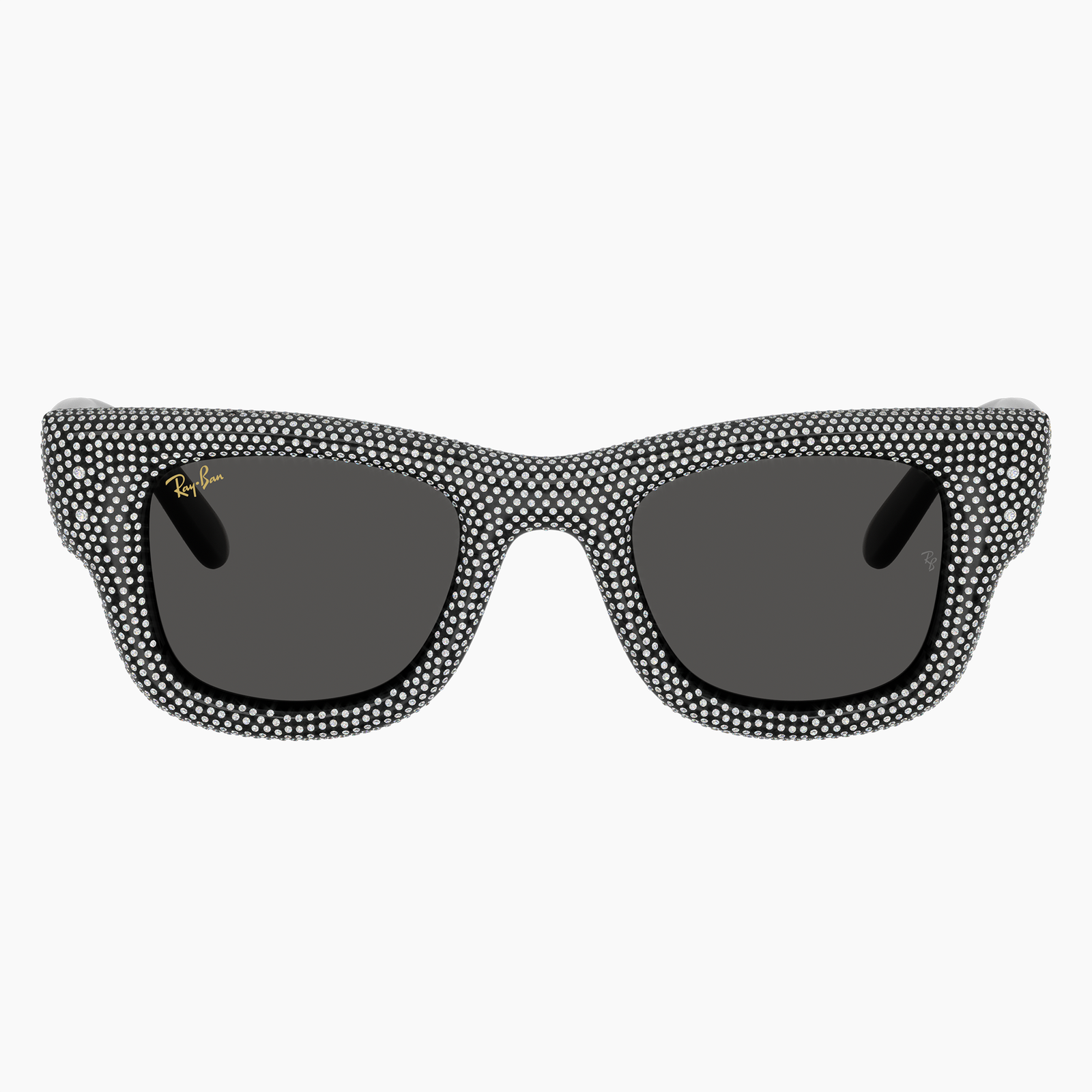 Ray-Ban Wayfarer Puffer RB4940BP 686587 - Nero e pavé strass - immagine 2