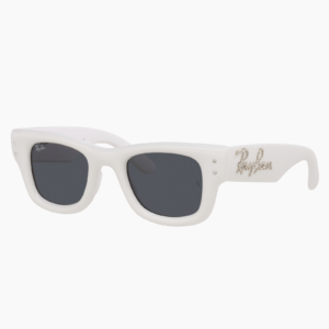  Ray-Ban Wayfarer Puffer RB4940B 686387 - Bianco e strass