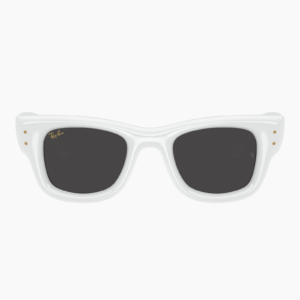 Alternative view of  Ray-Ban RB4940 - Wayfarer puffer - 671/87 - BIANCO