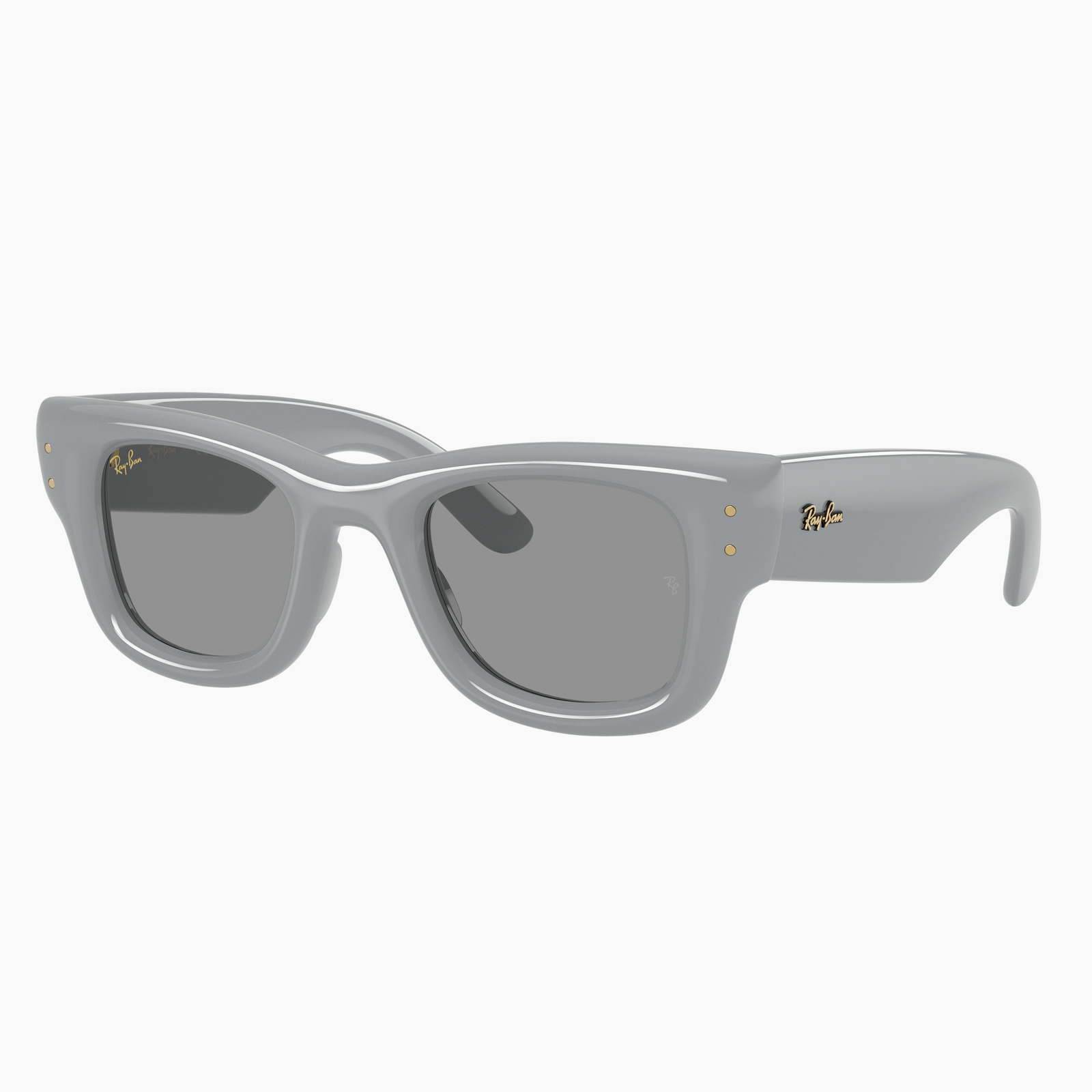 Ray-Ban by A$AP Rocky Wayfarer Puffer RB4940 6876/1 - Grigio tinta unita