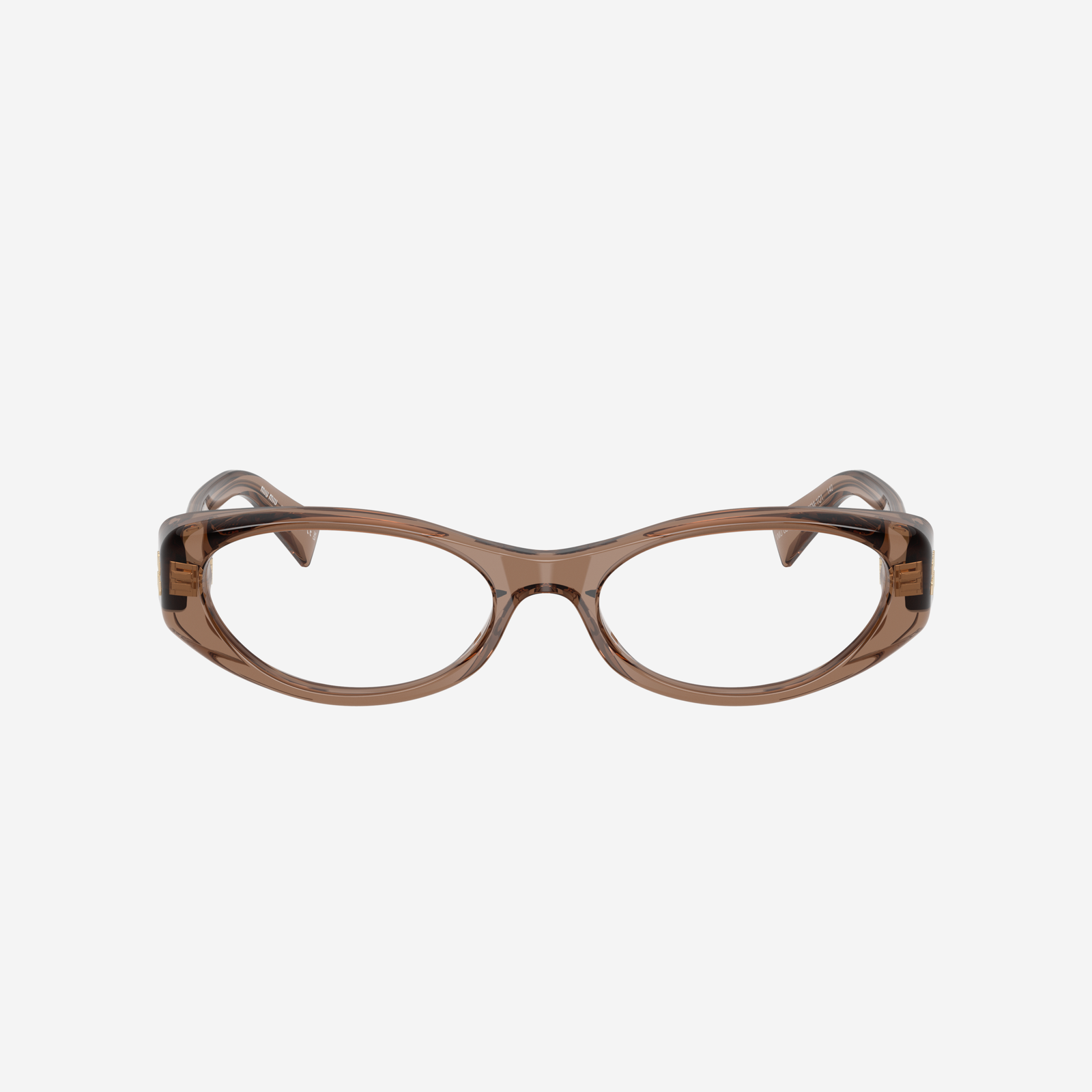 Miu Miu MU 03ZV 26M1O1 - Marrone trasparente - immagine 2