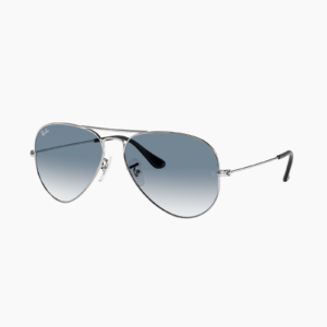  Ray-Ban RB3025 - Aviator large metal 003/3F - Argento