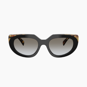 Alternative view of  Prada PR D02S 0CD80L - Nero/tartarugato medio