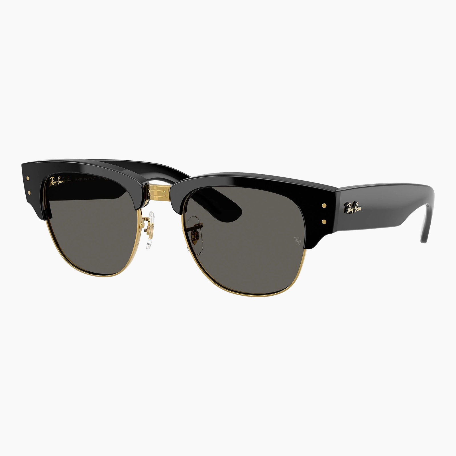 Ray-Ban Mega Clubmaster RB0316S 6826J5 - Nero su oro