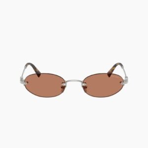 Alternative view of Miu Miu MU A54S 1BC90Q - Argento