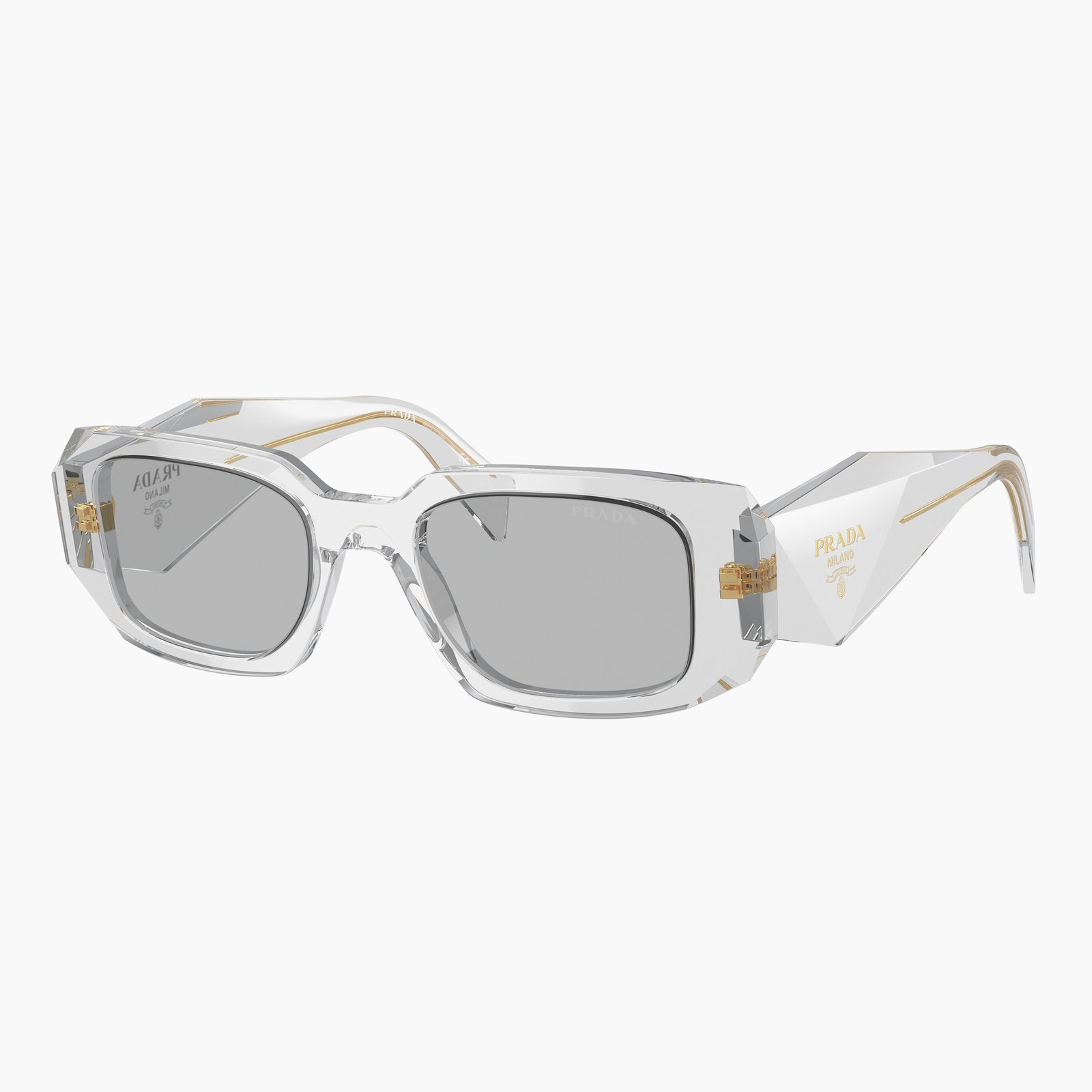 Prada PR 17WS 12R30B - Grigio trasparente