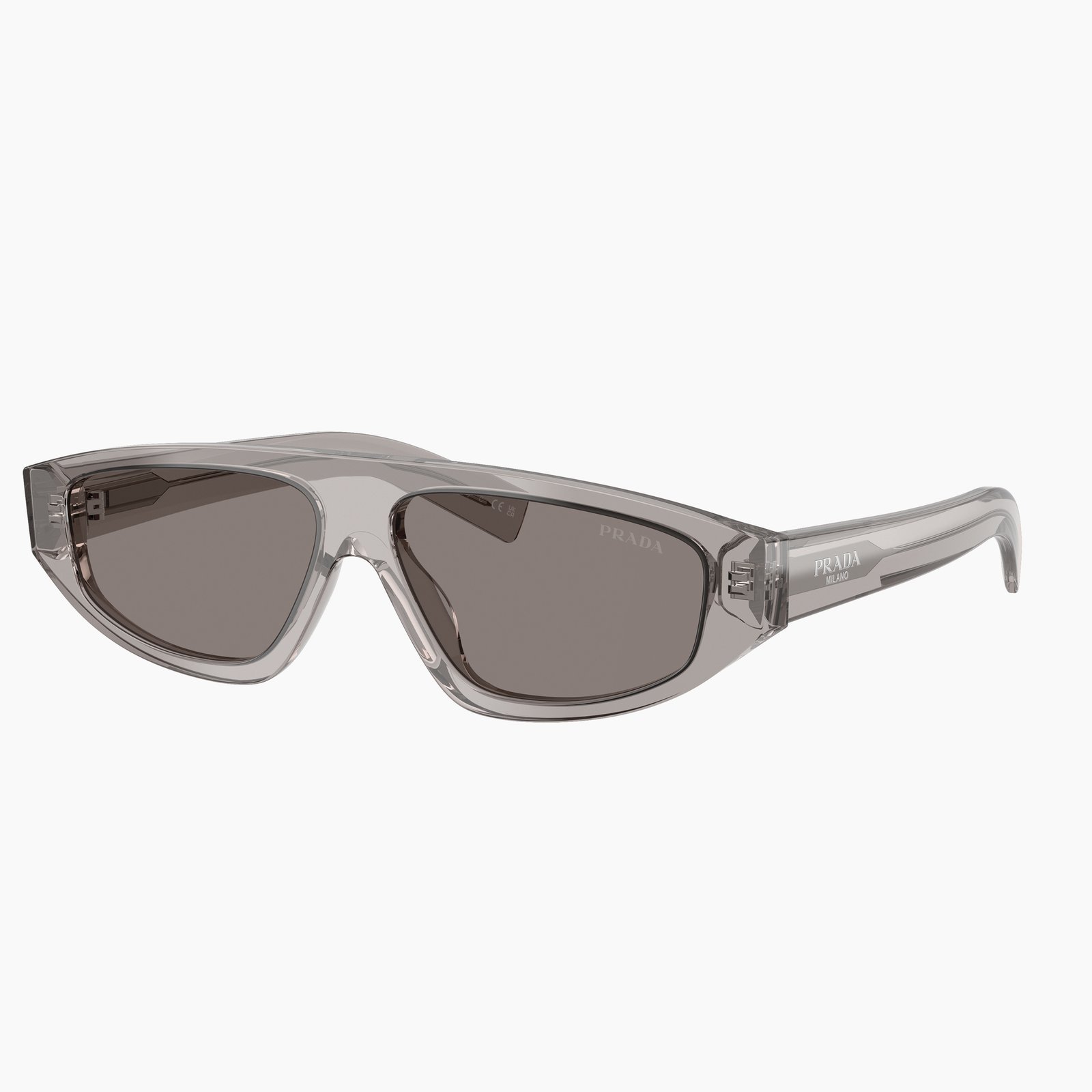 Prada PR C02S 10J80Q - Grigio trasparente