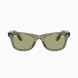 Alternative view of  Ray-Ban Wayfarer RB2140 68694E - Verde trasparente