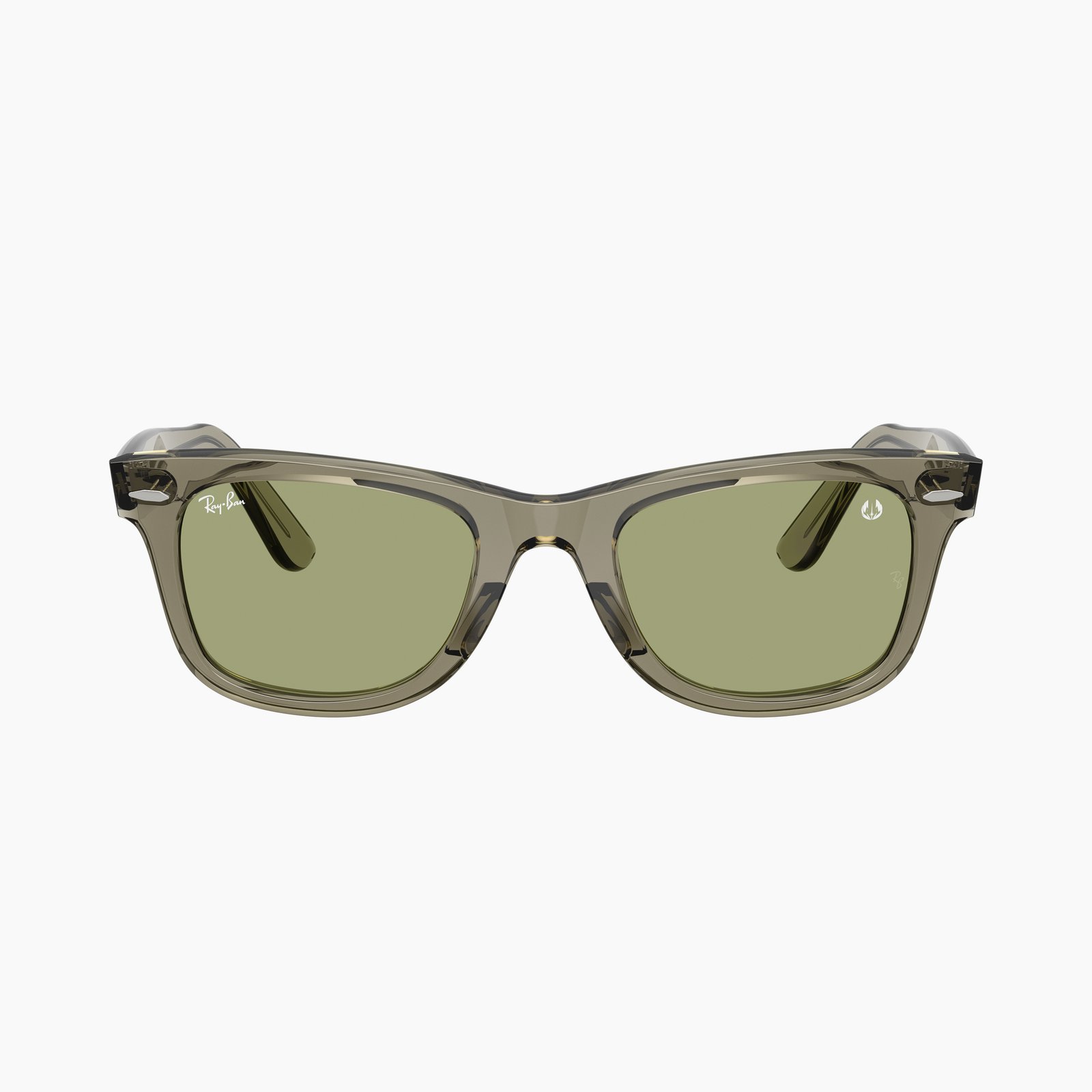 Ray-Ban Wayfarer RB2140 68694E - Verde trasparente - immagine 2