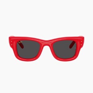 Alternative view of  Ray-Ban by A$AP Rocky Wayfarer Puffer RB4940 683187 - Rosso