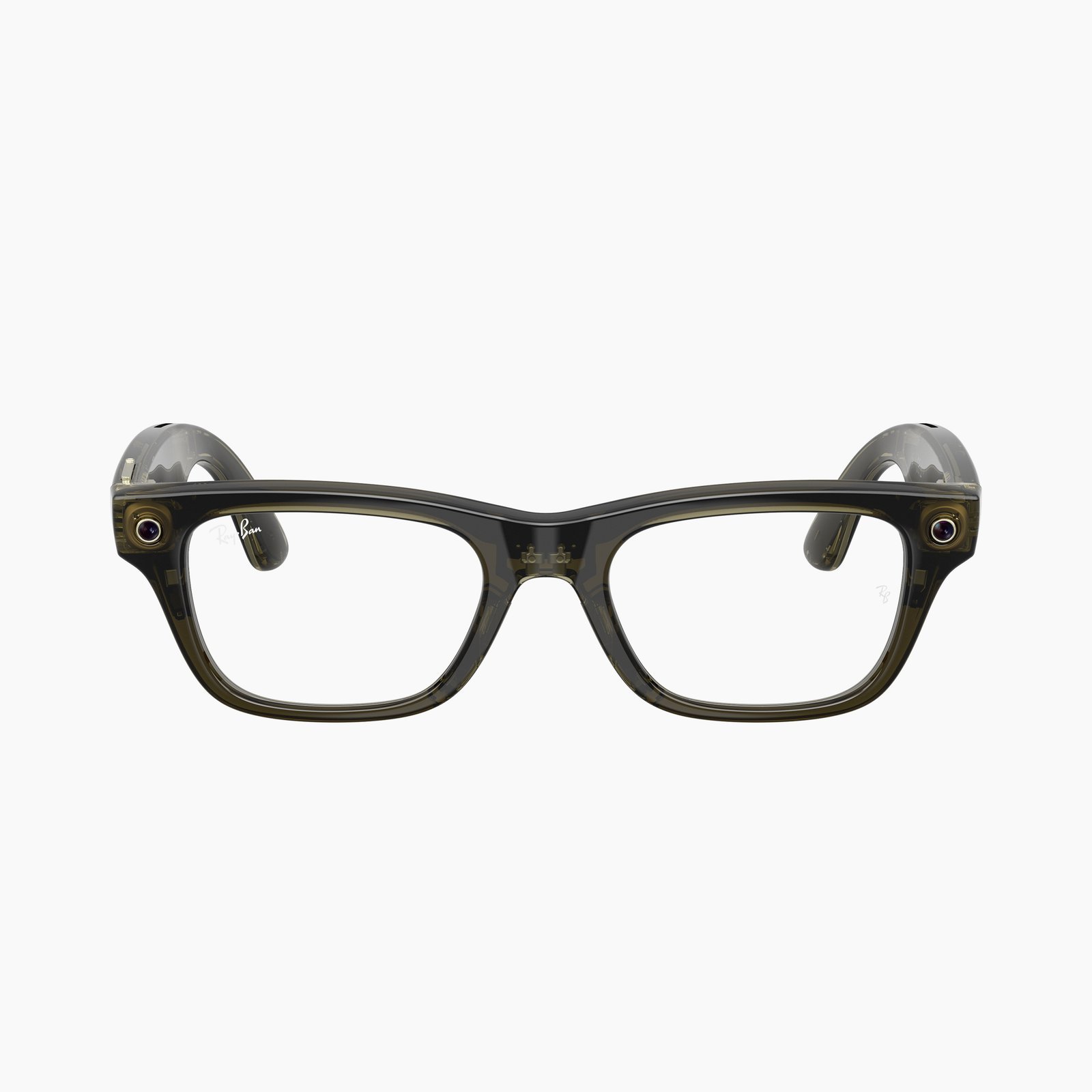 Ray-Ban Meta (Gen 2) Blayzer Optics RW7001 8530 - Verde oliva scuro trasparente - immagine 2