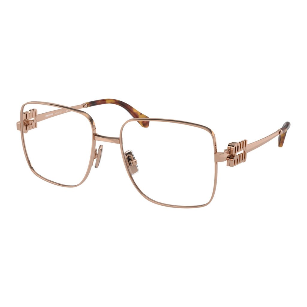Miu Miu MU 51XV - ZVF1O1 - Oro rosa