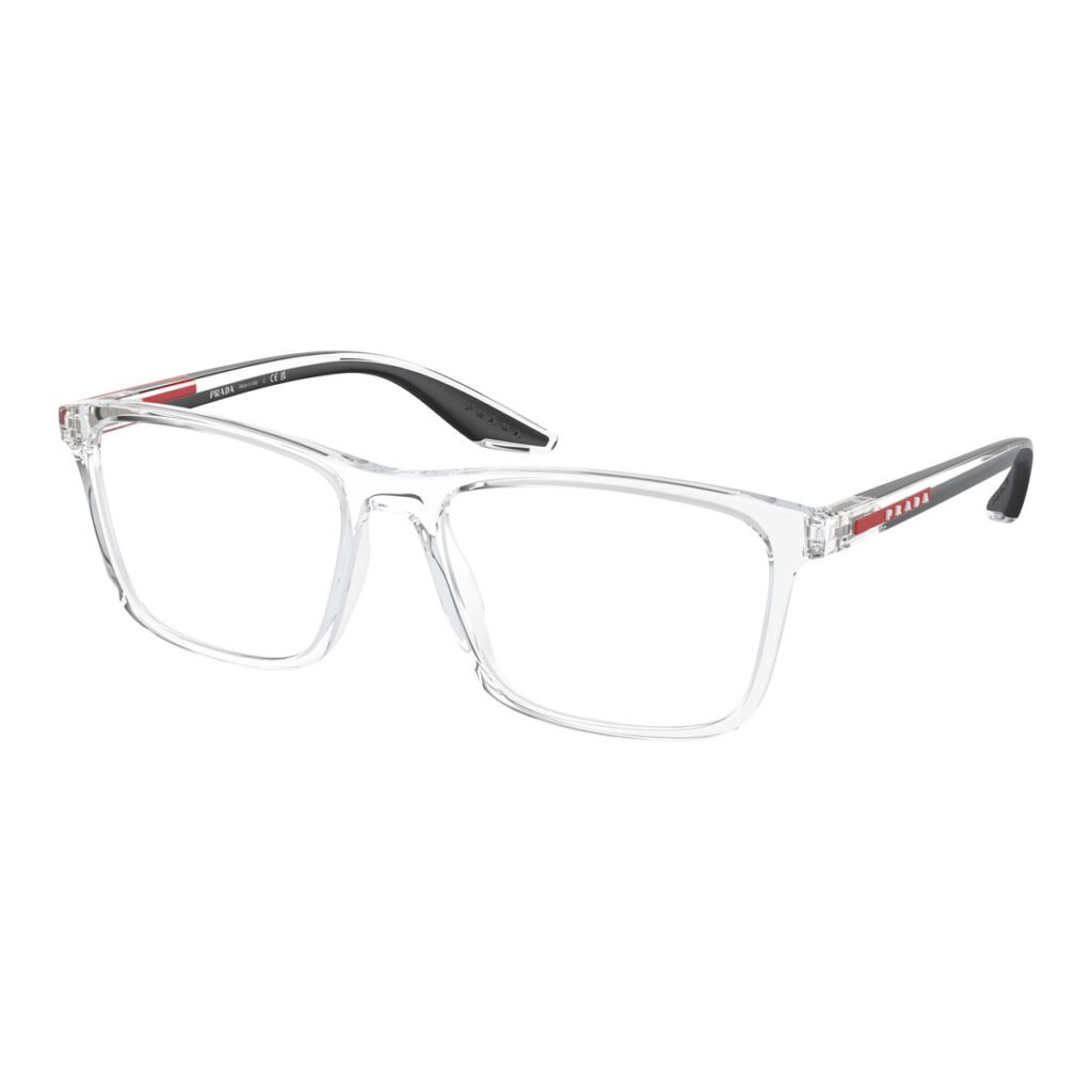 Prada Linea Rossa PS 01QV - 2AZ1O1 - Cristallo