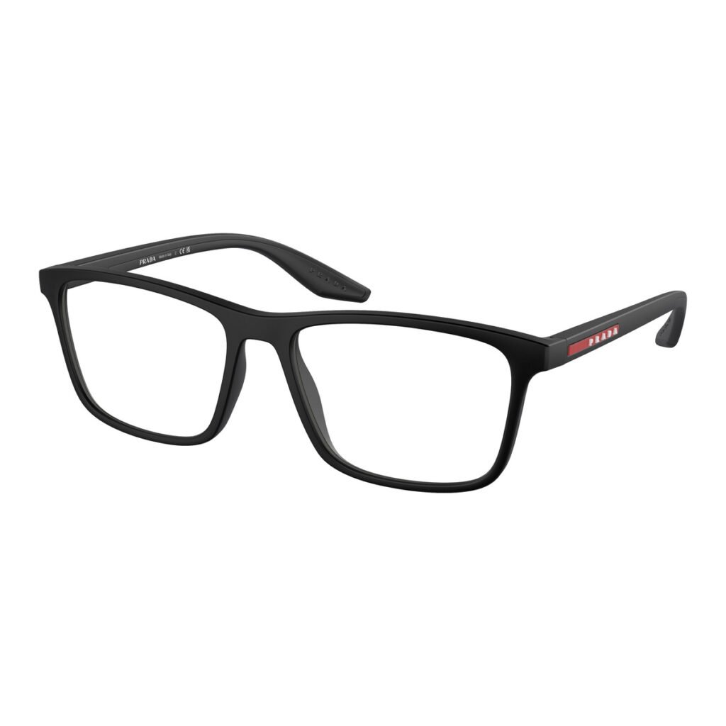 Prada Linea Rossa PS 01QV - DG01O1 - Nero gommato