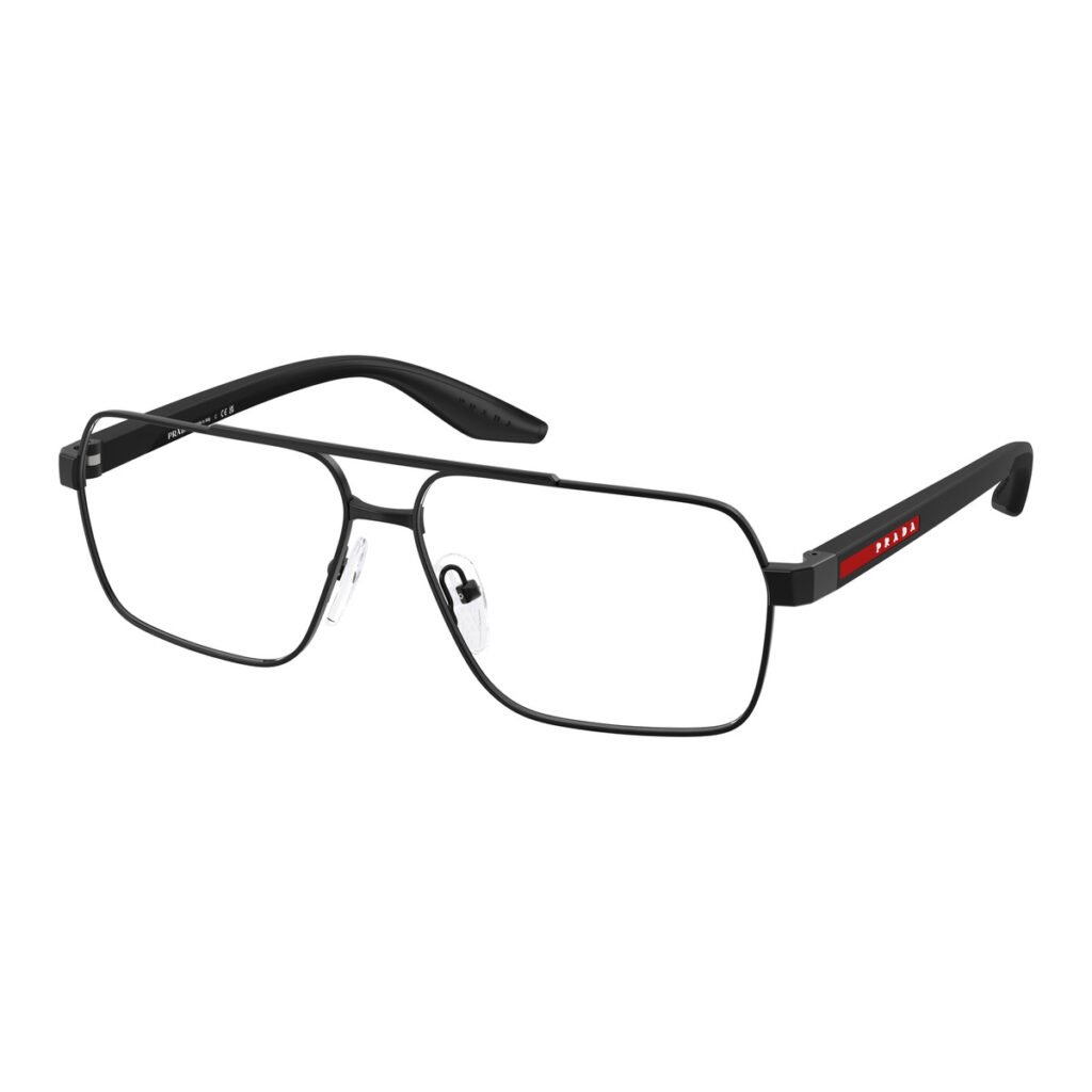 Prada Linea Rossa PS 51TV - 1BO1O1 - Nero opaco