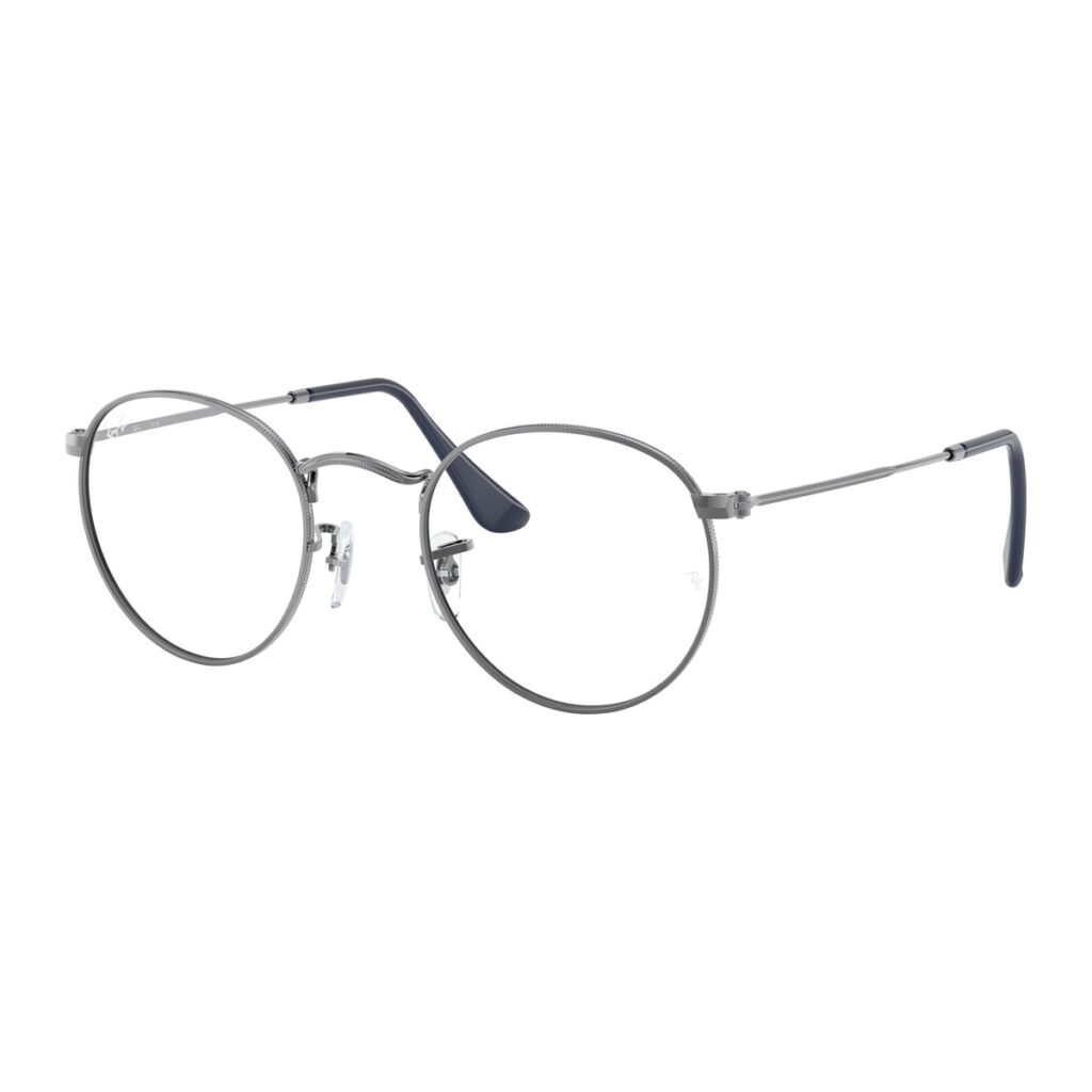 Ray-Ban Round Metal RX3447V - 2502 - Gunmetal