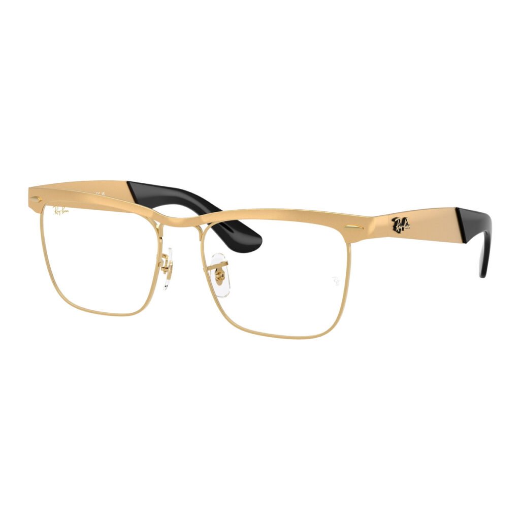 Ray-Ban Wayfarer Deluxe RX3875V - 3191 - Sandblasted Legend oro