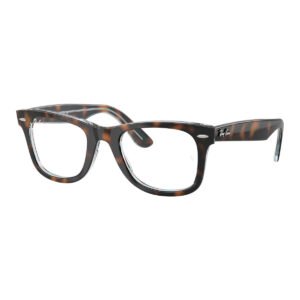 Ray-Ban Wayfarer Ease RX4340V - 8401 - Havana scuro su multicolor