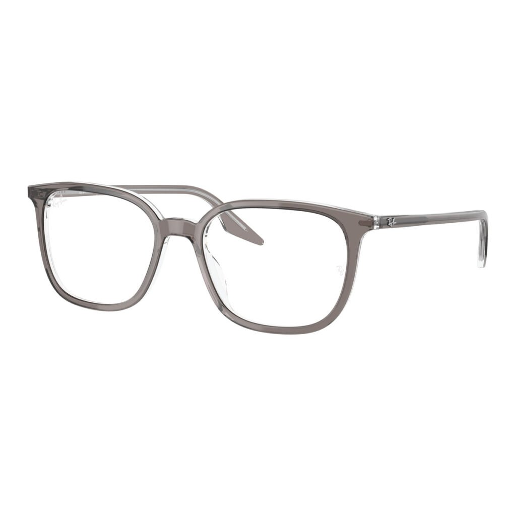 Ray-Ban RX5406 - 8111 - Grigio su trasparente