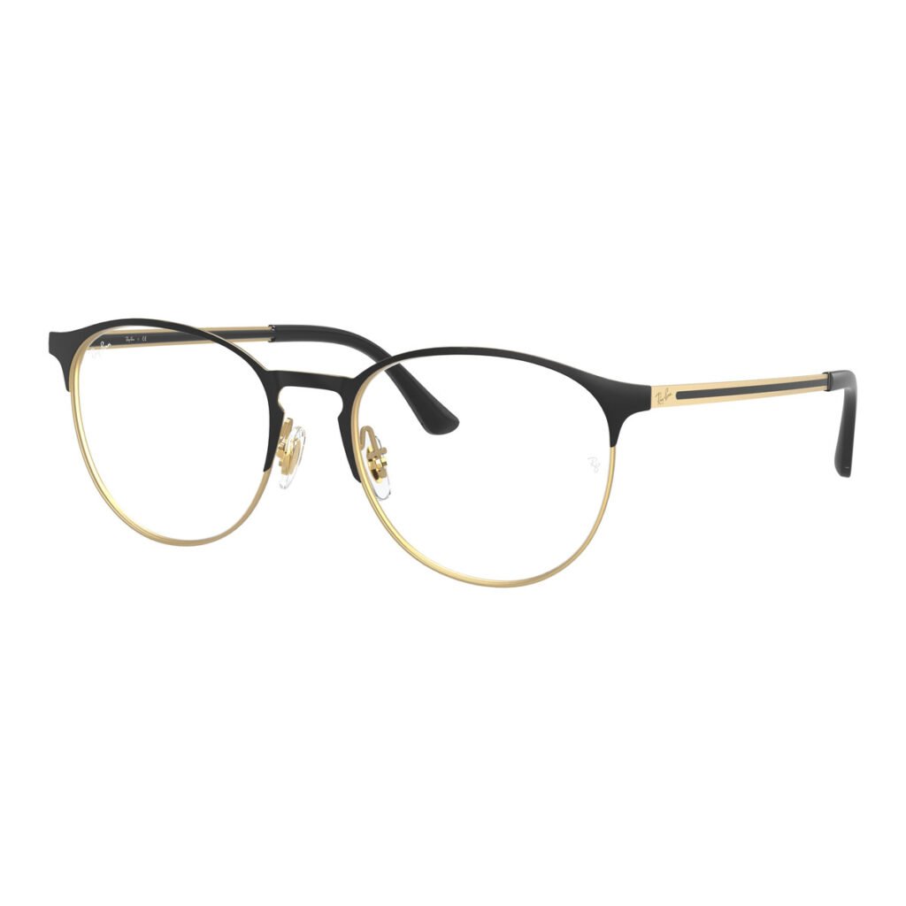 Ray-Ban RX6375 - 3051 - Nero su oro