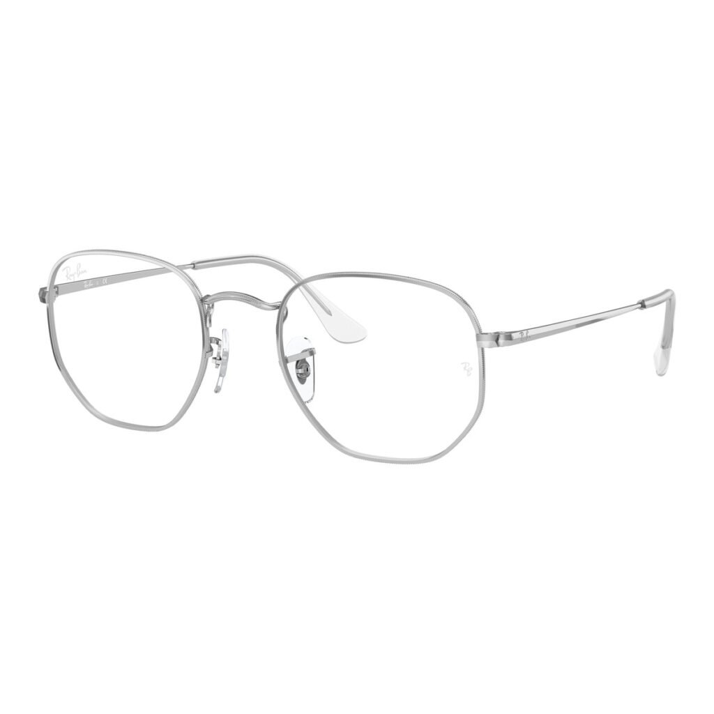 Ray-Ban Hexagonal RX6448 - 2501 - Argento