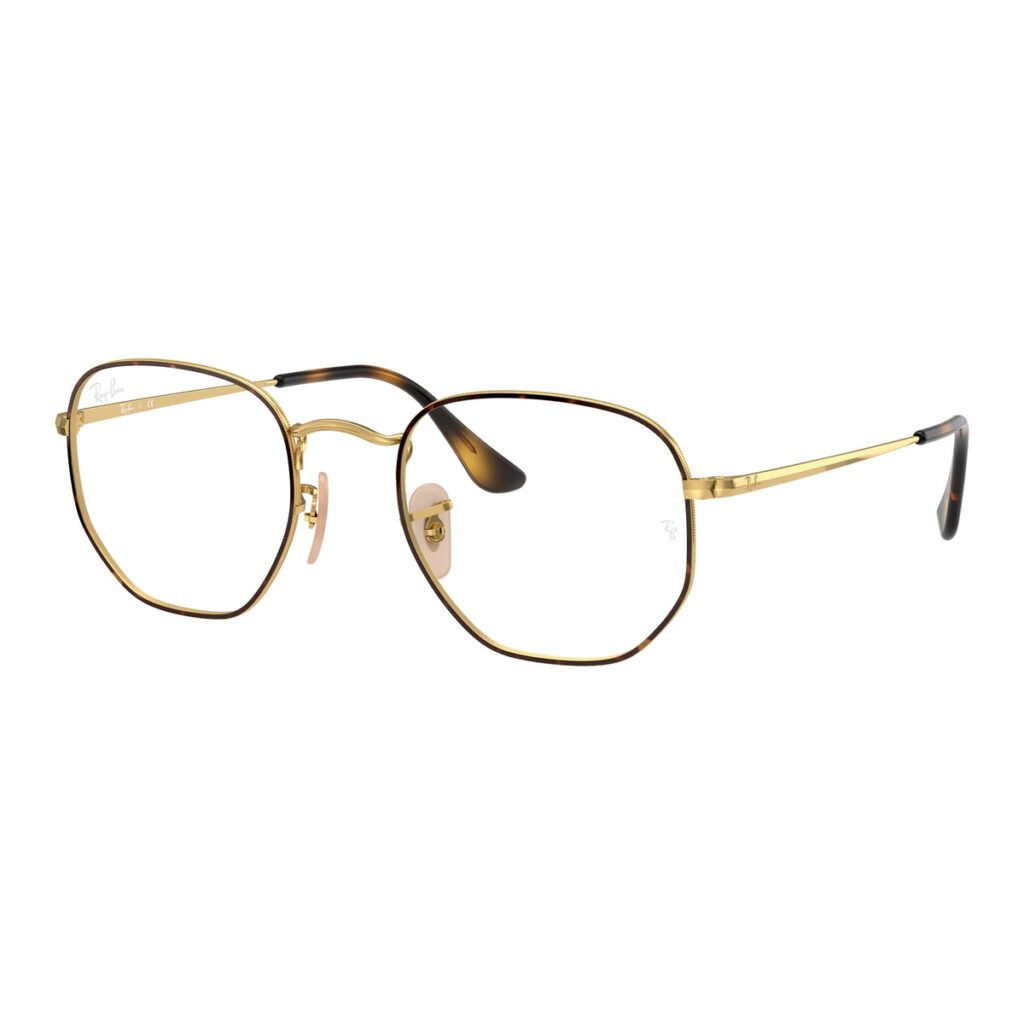 Ray-Ban Hexagonal RX6448 - 2945 - Havana su oro