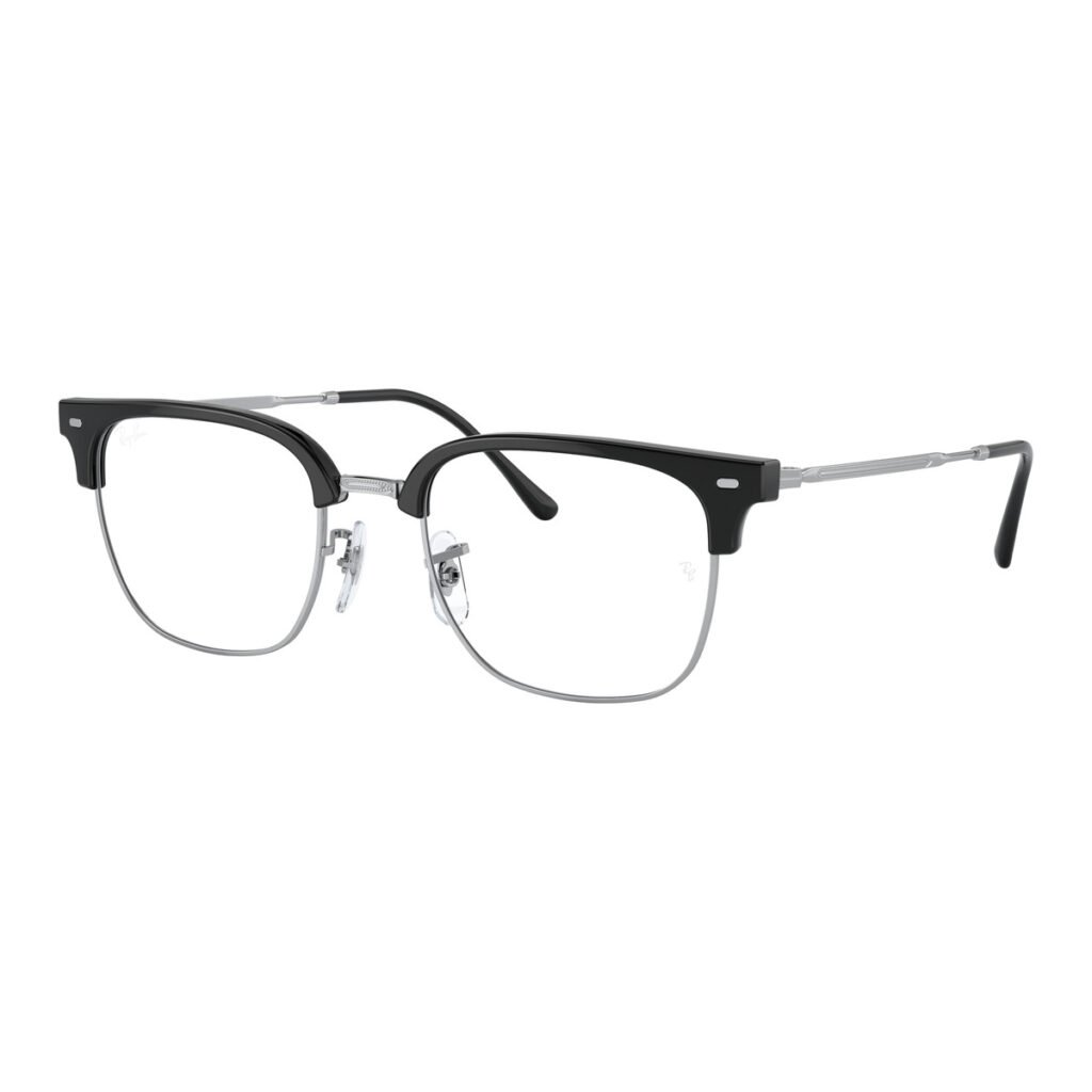 Ray-Ban New Clubmaster RX7216 - 2000 - Nero su argento