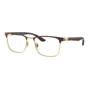 Ray-Ban RX8421 - 3126 - Marrone su oro