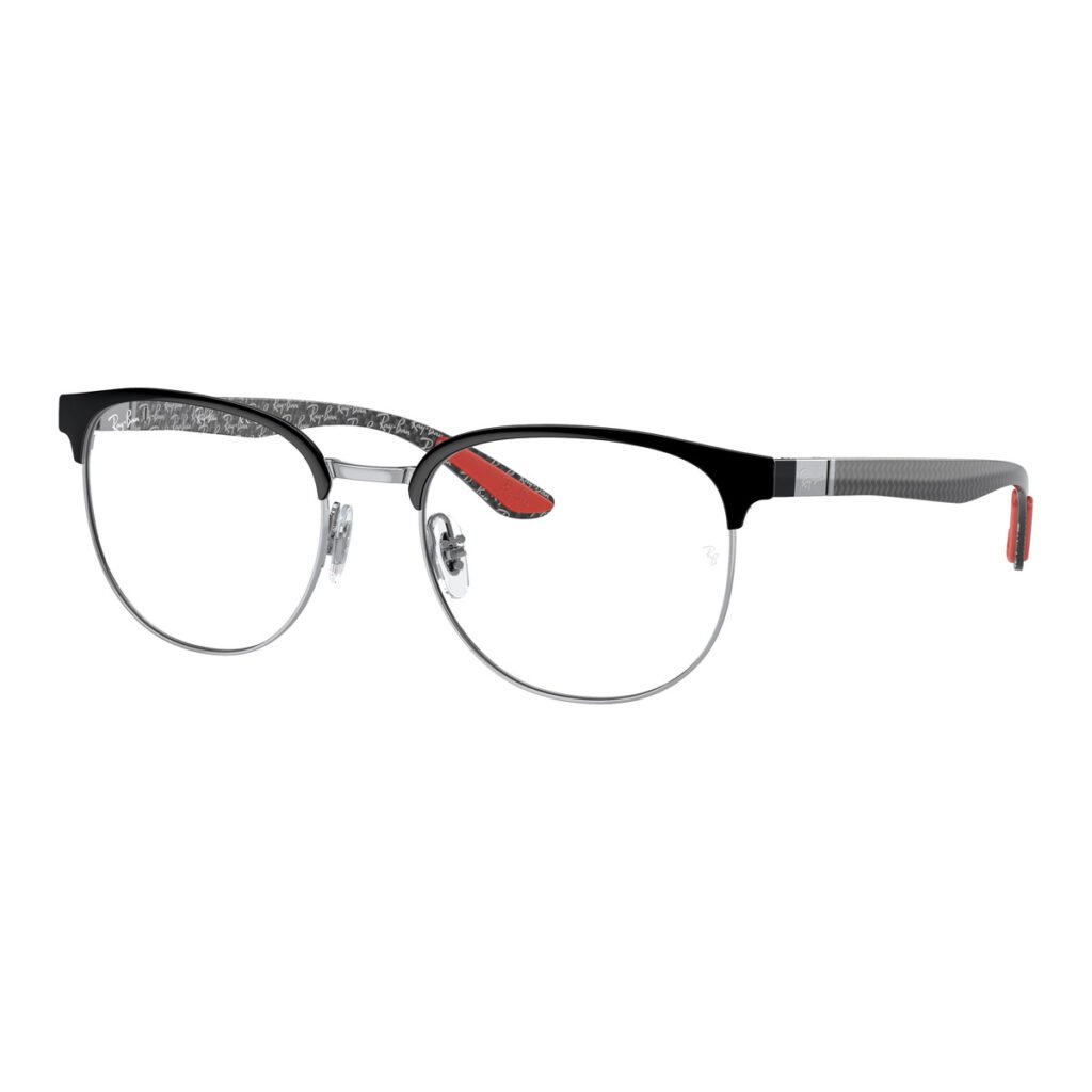 Ray-Ban RX8422 - 2861 - Nero su argento