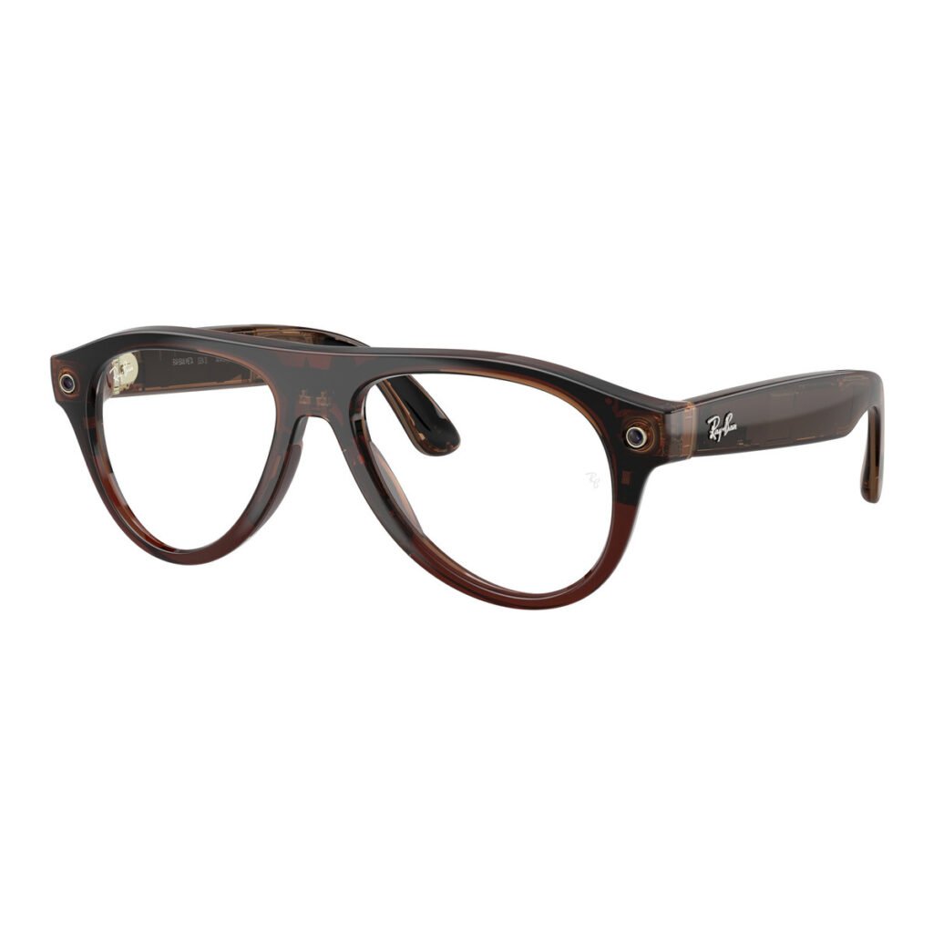 Ray-Ban Meta (Gen 2) RW4016V - 8532 - Terra d’ombra trasparente